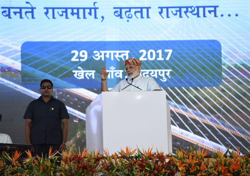 Narendra Modi in Udaipur, Rajasthan