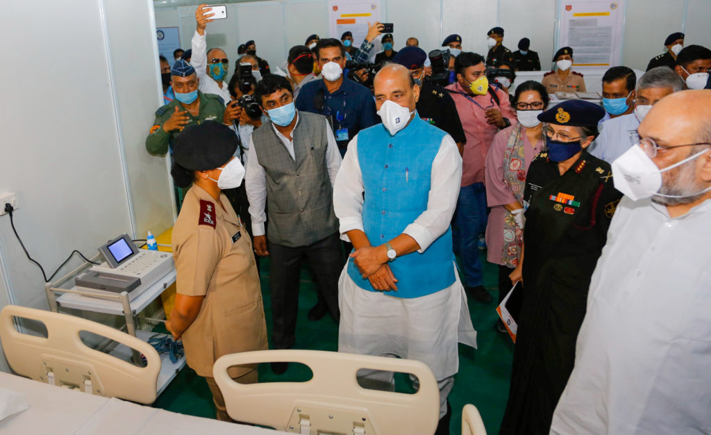 Union Home Minister Shri Amit Shah said Prime Minister Shri Narendra Modi is fully committed to helping the people of Delhi in these challenging times and this Covid hospital is yet again, highlights this resolve