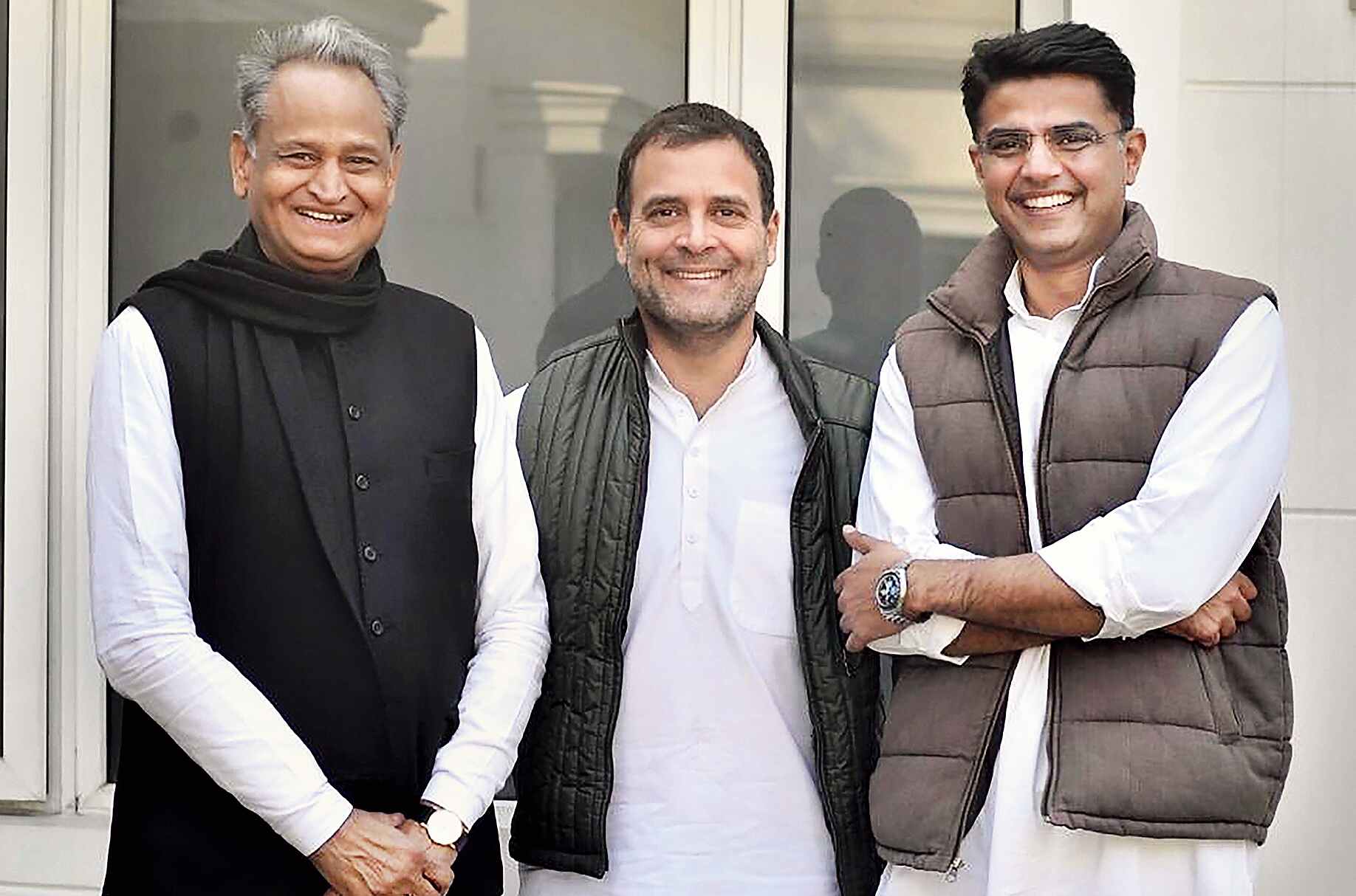 Rahul Gandhi, Sachin Pilot And Ashok Gehlot