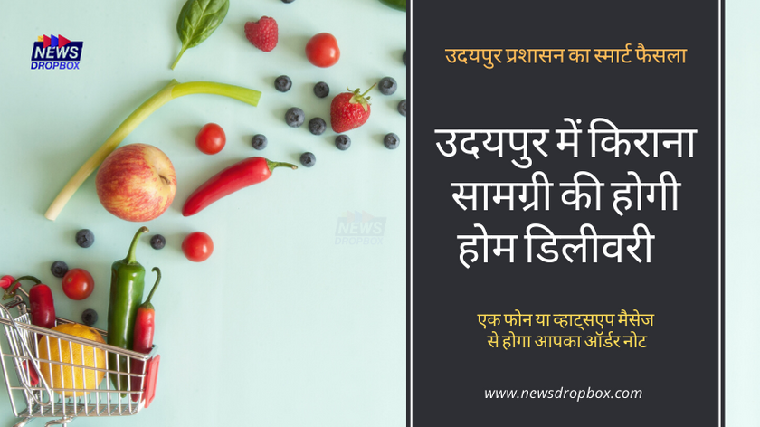 Home Delivery of Grocery in Udaipur During Lockdown and Curfew