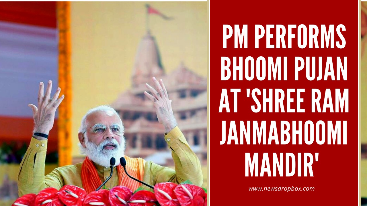 Photos of Bhoomi Pujan at Ram Mandir