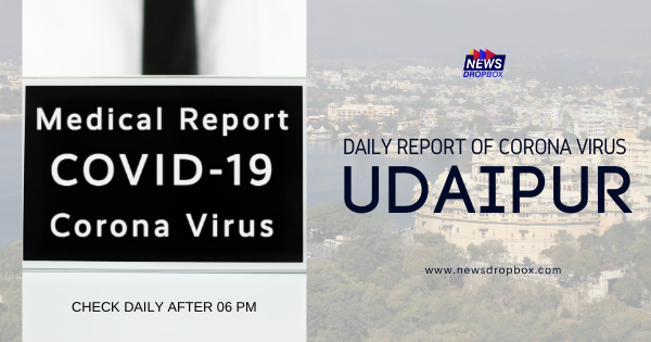 Daily Report of Corona Virus Udaipur