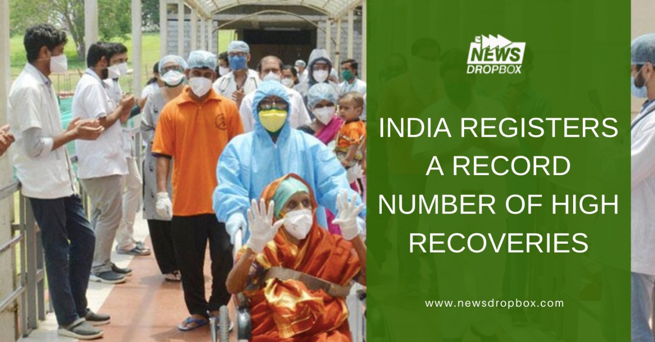 India registers a record number of High Recoveries