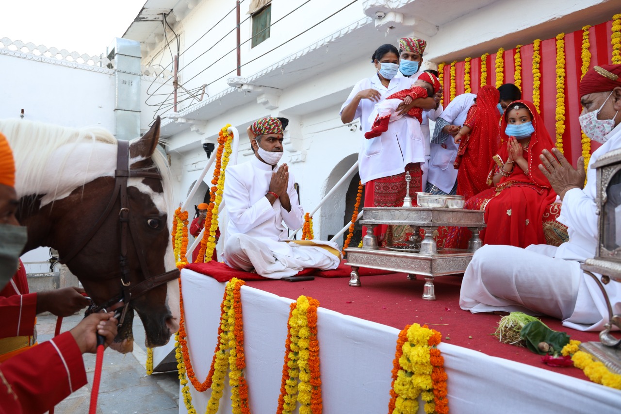 Ashwa Poojan - Bhanwar Baisa Mohlakshika Singh Mewar